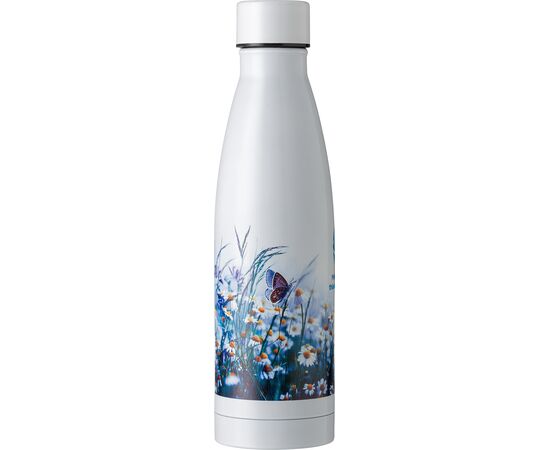 RVS dubbelwandige drinkfles Marcelino Zwart -  835488.001