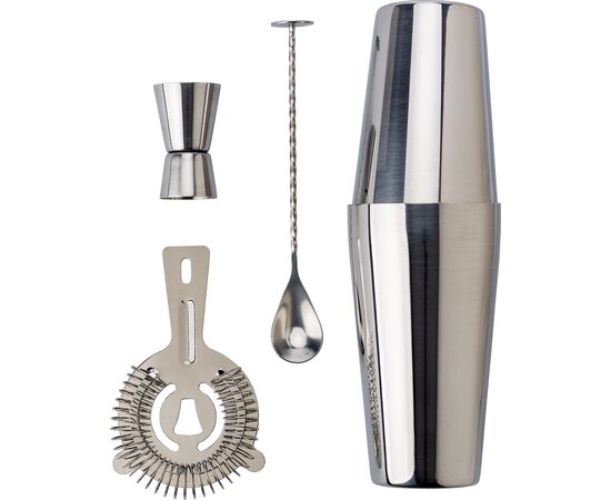 Edelstahl-Cocktail-Set Tatiana Schwarz -  771714.001