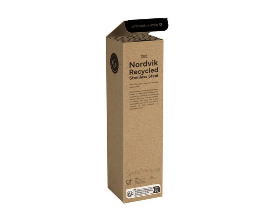 Nordvik RCS Recycled Steel 750 ml drinkfles Wit -  235710