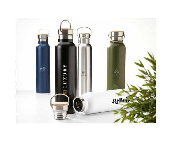 Nordvik RCS Recycled Steel 750 ml drinkfles Wit -  235710