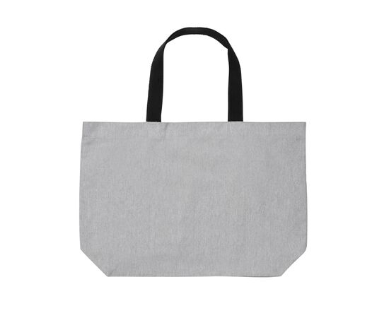 Grand sac tote en toile 240 g/m² recyclée non teintée Aware™ Gris - XD Collection P762.952