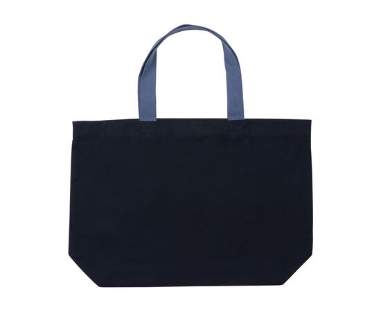 Grand sac tote en toile 240 g/m² recyclée non teintée Aware™ Bleu foncé - XD Collection P762.955
