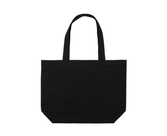 Impact Aware™ 240g/m² rcCanvas Shopper + Tasche, ungefärbt Schwarz - XD Collection P762.961