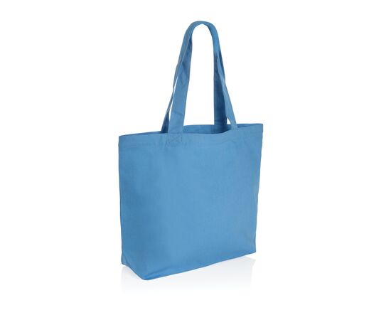 Sac shopping en toile recyclée 240g/m² Impact Aware™ Tranquil blue - XD Collection P762.975