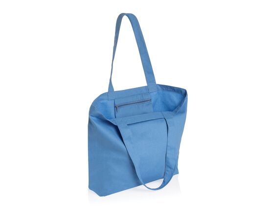 Sac shopping en toile recyclée 240g/m² Impact Aware™ Tranquil blue - XD Collection P762.975
