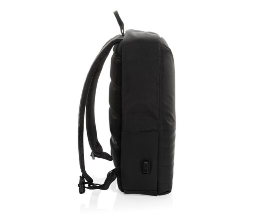 Swiss Peak AWARE™ RFID anti-theft 15.6'' laptop backpack Black - Swiss Peak P763.131