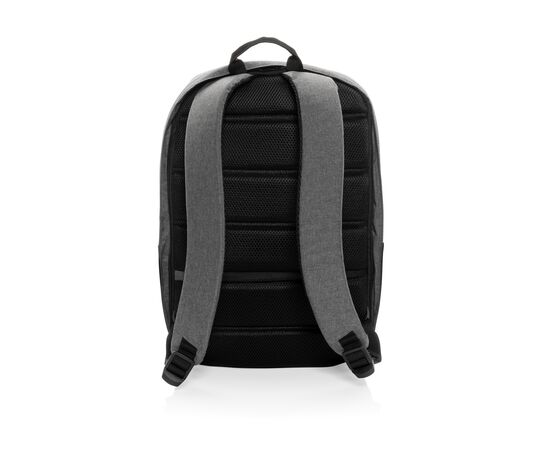 Swiss Peak AWARE™ RFID anti-theft 15.6'' laptop backpack Grey - Swiss Peak P763.132