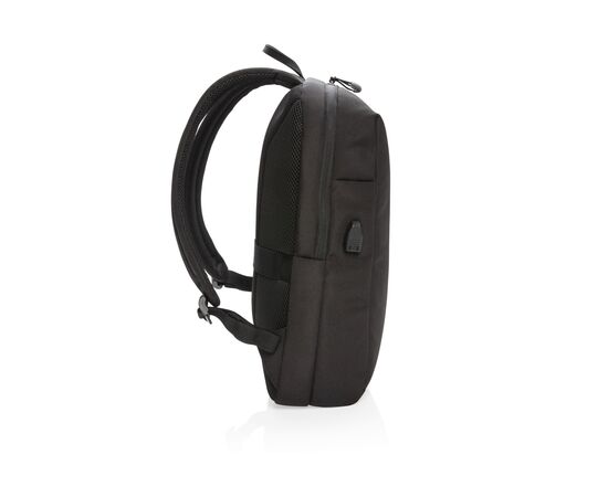 Sac à dos avec port USB A ordinateur 15,6" Swiss Peak AWARE™ Noir - Swiss Peak P763.161