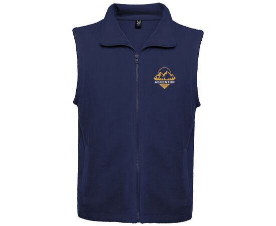 Gilet en polaire unisexe Bellagio Navy Blue - Roly R10991R1