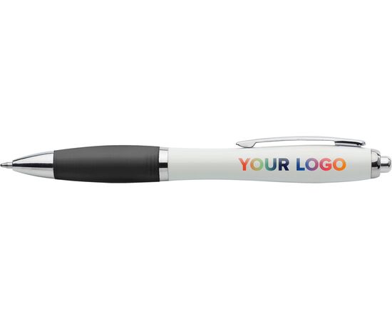 Stylo bille en ABS recyclé Trev Noir -  916289.001.Blauwschrijvend