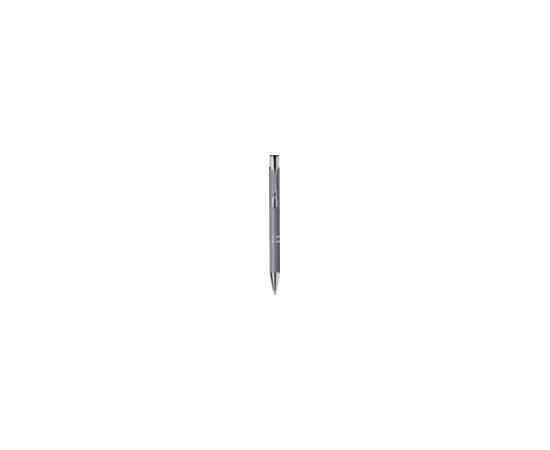 Recycled aluminium ballpen Kamari Grey -  916301.003.Blauwschrijvend