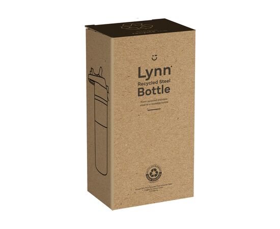 Lynn RCS Recycled Steel Bottle 500 ml thermosfles Zwart -  178898