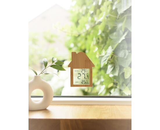 Bambus-Wetterstation Lane Braun -  966192.011