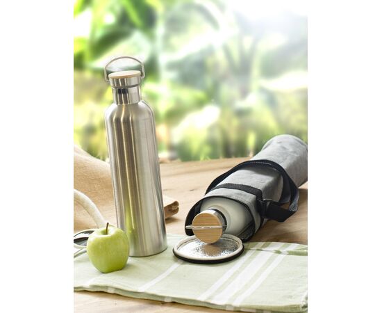 Sac isotherme en polyester rPET Gael Gris -  966243.003