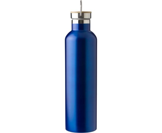 RVS dubbelwandige fles Damien Zilver -  966256.032