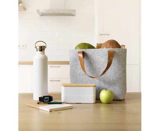 Cork and cotton notebook Trevor White -  967381.002