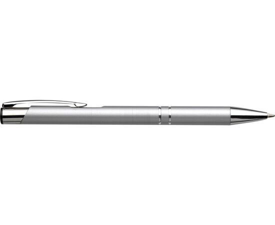 Recycled aluminium ballpen Kamari Grey -  916301.003.Blauwschrijvend