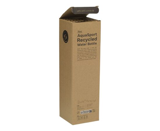 AquaSport RCS Recycled Water Bottle 1 L Noir -  222198