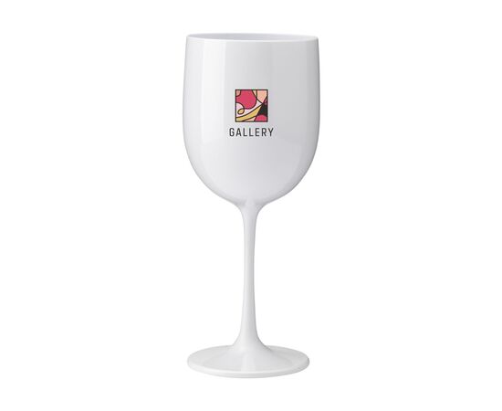 Lunaire Herbruikbaar Kunststof Wijnglas 480 ml Wit -  244810