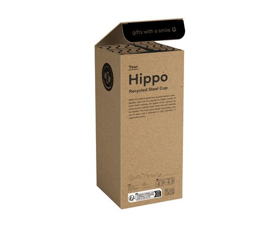Hippo RCS Recycled Steel Cup 900 ml Bleu -  252530