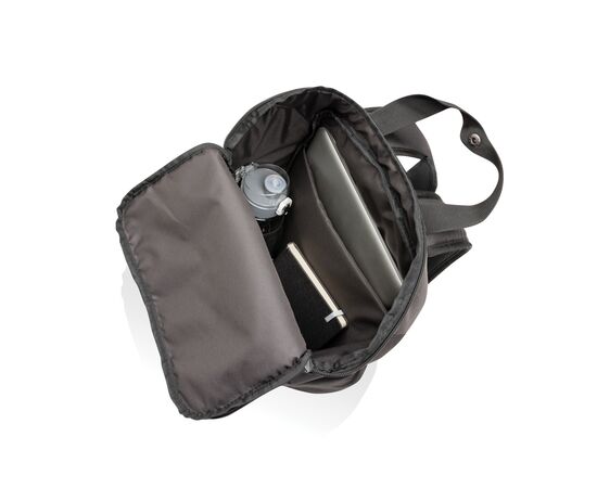 Sienna AWARE™ RPET everyday 14" laptop rugzak Zwart - XD Collection P763.211