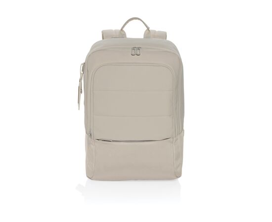 Armond AWARE™ RPET 15.6" deluxe laptoprugzak Beige - XD Xclusive P763.282 Armond AWARE™ RPET 15.6" deluxe laptoprugzak Beige - XD Xclusive P763.282