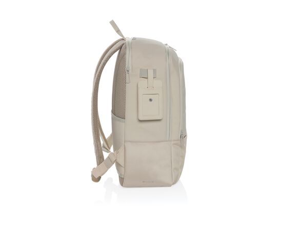 Armond AWARE™ RPET 15.6" deluxe laptoprugzak Beige - XD Xclusive P763.282 Armond AWARE™ RPET 15.6" deluxe laptoprugzak Beige - XD Xclusive P763.282