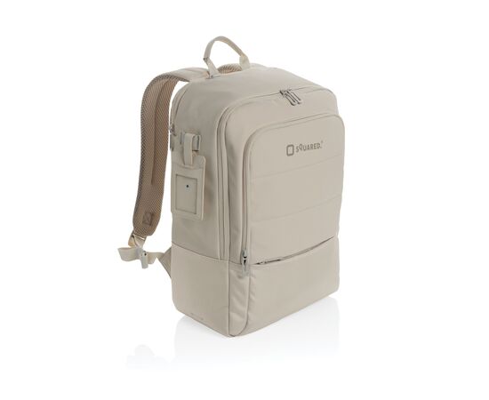 Armond AWARE™ RPET 15.6" deluxe laptoprugzak Beige - XD Xclusive P763.282 Armond AWARE™ RPET 15.6" deluxe laptoprugzak Beige - XD Xclusive P763.282