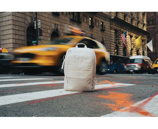 Armond AWARE™ RPET 15.6" deluxe laptoprugzak Beige - XD Xclusive P763.282 Armond AWARE™ RPET 15.6" deluxe laptoprugzak Beige - XD Xclusive P763.282