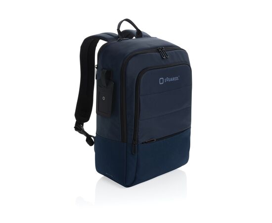 Sac à dos ordinateur 15,6" en rPET AWARE™ Armond Bleu foncé - XD Xclusive P763.285