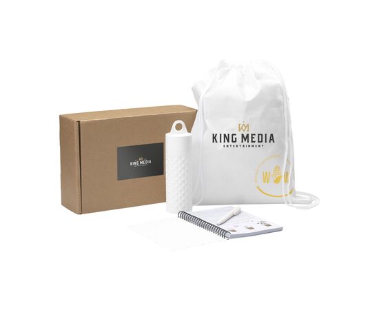 Merch Set Bio Based coffret cadeau Blanc -  822210