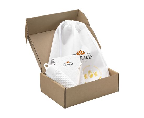 Merch Set Bio Based coffret cadeau Blanc -  822210