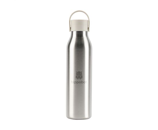 Circular&Co Recycled Stainless Steel Bottle 750 ml White - Circular and co W50610