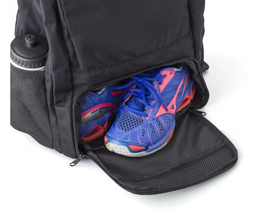 rPET polyester multi-functional backpack Sebastian Black -  970765.001