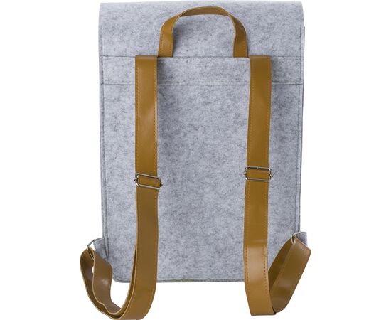 rPET felt backpack Avery Light grey -  970973.027