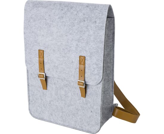 rPET felt backpack Avery Light grey -  970973.027