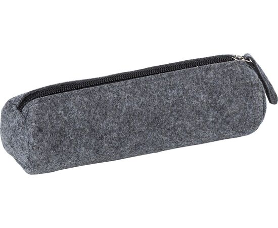 rPET felt pencil case Samantha Dark grey -  970963.491