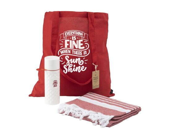 Merch Set Day Trip Geschenkset Rot -  822660
