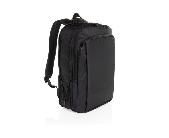 Flexpack Aware™ RPET Expandable Slim 15.6" Laptop Backpack Black - XD Collection P763.4901
