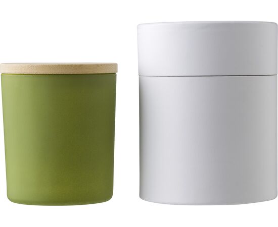 Bougie dans un contenant en verre Josiah Blanc -  971839.002