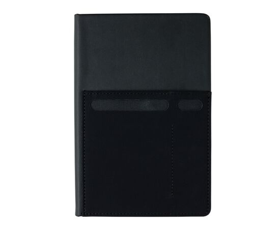 A5 Deluxe Notizbuch mit Fächern Schwarz - XD Collection P773.011