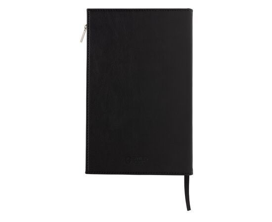 Swiss Peak A5 Notizbuch mit Zipper-Tasche Schwarz - Swiss Peak P774.141