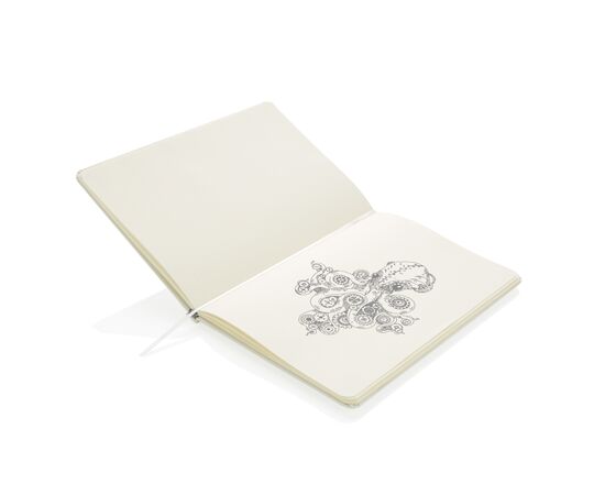 Classic hardcover sketchbook A5 plain White - XD Collection P773.233