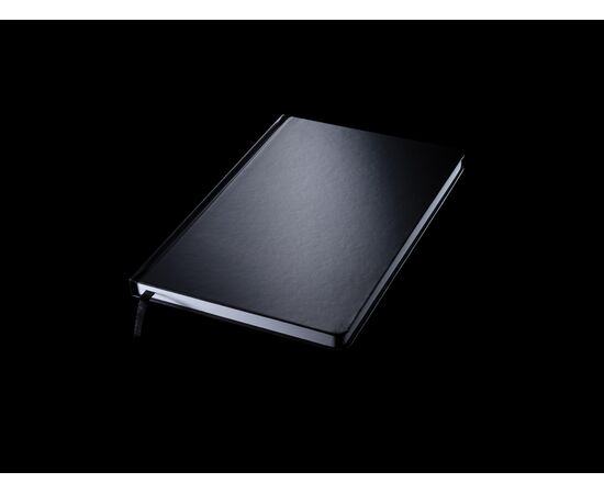 Impact Softcover A5 Notizbuch mit Steinpapier Schwarz - XD Collection P774.211