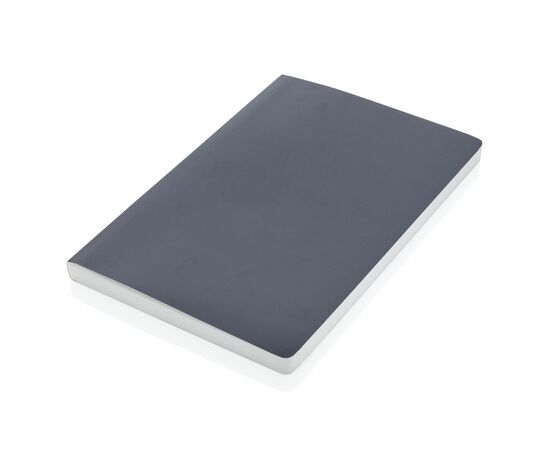 Impact softcover stone paper notebook A5 Anthracite - XD Collection P774.212
