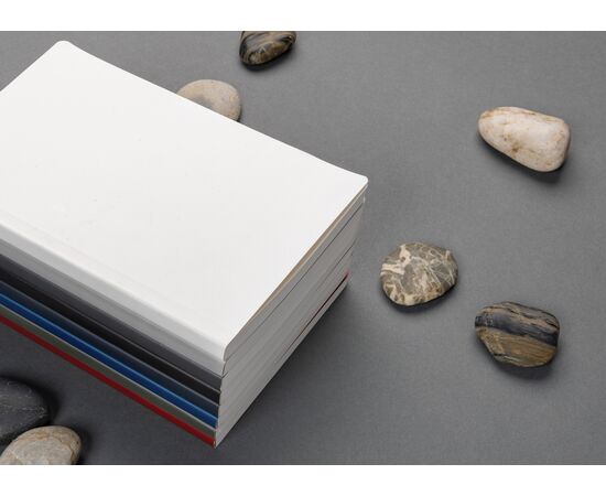 Impact softcover stone paper notebook A5 Anthracite - XD Collection P774.212