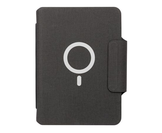 Carnet de notes A5 avec chargeur magnétique 10 W Artic Noir - XD Xclusive P774.312