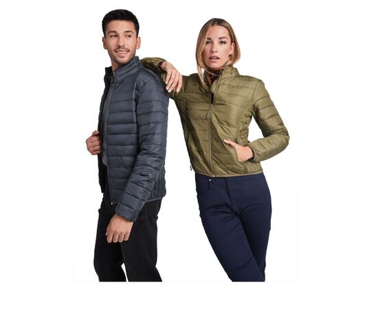 Finland men's insulated jacket Ebony - Roly R50942M4