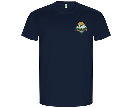 Golden short sleeve men's t-shirt Navy blue - Roly R66901R1