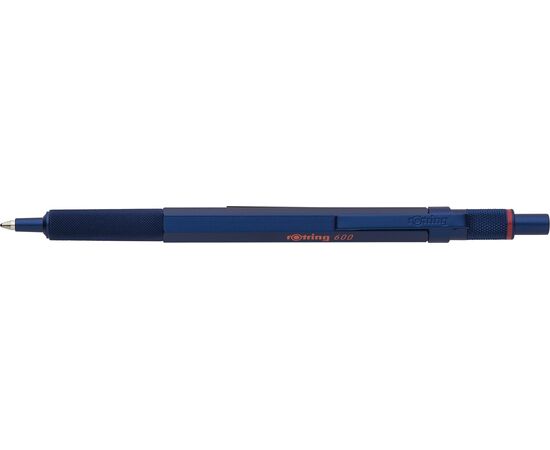 Stylo bille rOtring 600 Argent -  1003231.032.Zwartschrijvend